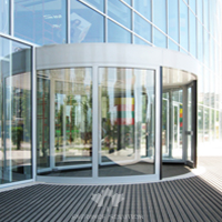 High Quality 2 Wing Revolving Door, Automatic Door Supplier, Factory