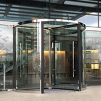 ERA6 series Crystal Revolving Door