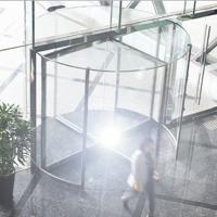 ERA6 series Crystal Revolving Door