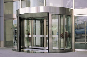 automatic revolving door 