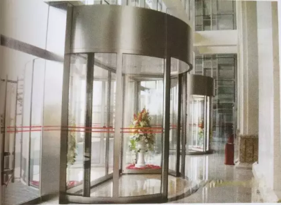 Automatic Revolving Door