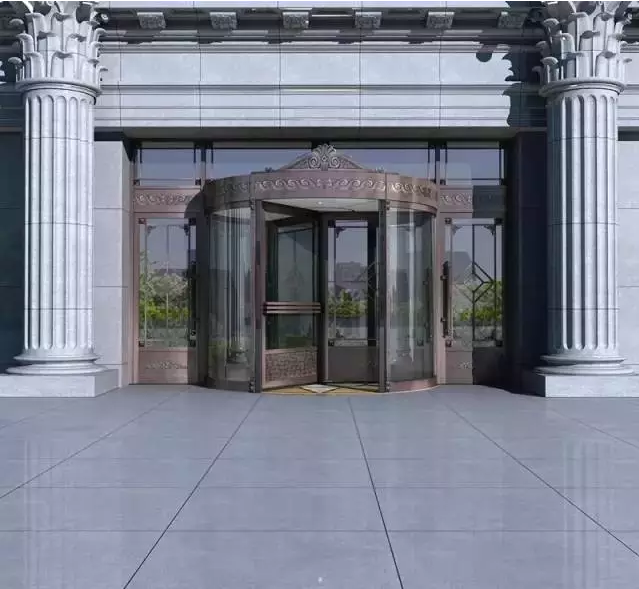 Automatic Revolving Door