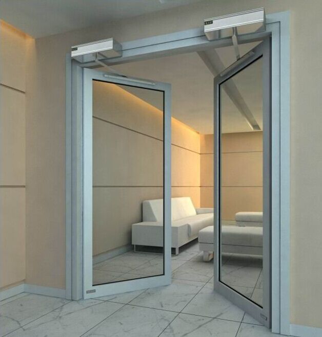 electronic swing door